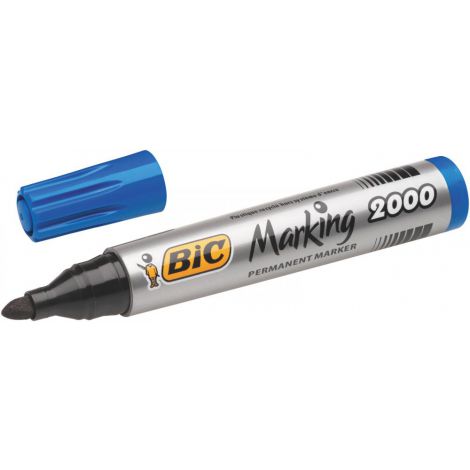 Marker permanentny Bic Marking 2000 5.5mm, Niebieski - 2